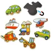 Viga Holzmagnete, Fahrzeuge, Set Produktbild-Vorschau 10