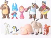 10 Stück Masha und der Bär Action Figur Anime Modell Produktbild-Vorschau 1