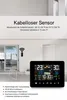 LCD Funk-Wetterstation mit Außensenor, Großes Touchscreen Produktbild-Vorschau 6