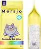 A product shot of cat litter packaging, with a side view showing the product inside. Podgląd zdjęcia produktu