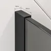 Badplaats Parete Doccia Rizani 40 x 200 cm – Nero – Vetro Anteprima dell’immagine prodotto 4