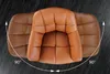 A top-down view of a leather chair showing its swivel range. Produktbild-Vorschau