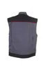 Planam Weste Highline Gr. 4XL schiefer/schwarz/rot Produktbild-Vorschau 3