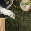 Tappeto soggiorno tessuto piatto moderno motivo sisal tinta Anteprima dell’immagine prodotto 3