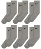 Nike Everyday Cushion Band Crew-sokken, 6 paar, grijs, EU Productafbeelding-voorbeeld 1