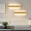 ZMH LED Applique murale intérieure - 52CM Bois Moderne Voir les images du produit 3