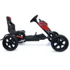 Großer Gokart mit Pedalen Schaumreifen - rot Produktbild-Vorschau 2