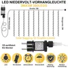 3x3M Lichtervorhang Innen Deko Weihnachten LED Lichterkette Produktbild-Vorschau 8