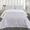 ABAKUHAUS Blumen Tagesdecke Set, Muster mit abstrakten Produktbild-Vorschau 2