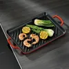 KELA Płyta grillowa Calido 35x25 cm czerwona KL-11939 Podgląd zdjęcia produktu 2