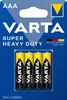 Varta Batterie Super Heavy Duty AAA Blister 4 Anteprima dell’immagine prodotto 1