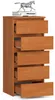 Kommode mit 5 Schubladen Kommode Organizer Kommode mit Produktbild-Vorschau 2