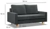 Wohnzimmer Sofa mit Schlaffunktion, Sofa 2-Sitzer BLANK, Produktbild-Vorschau 7