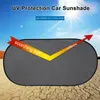 Universal Auto Heckscheibe Sonnenschutz mit Saugnapf UV Produktbild-Vorschau 3