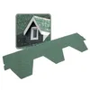 DAPRONA 20x Bitumen Dachschindeln Hexagonal Grün 1 m x 32 Produktbild-Vorschau 1