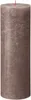 Bolsius Stumpenkerze Rustik Rustic Taupe - 30 cm / ø 10 cm Produktbild-Vorschau 1