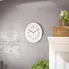 Funkwanduhr 25Cm Silber/Weiss Produktbild-Vorschau 4