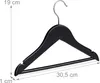 Set da 40 grucce in legno per bambini, grucce per pantaloni Anteprima dell’immagine prodotto 4