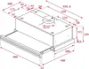 Teka CNL 6415, 385 m³/h, rezirkulierend, B, A, D, 64 dB Produktbild-Vorschau 4