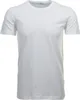 A plain white t-shirt shown from the front. Voir les images du produit