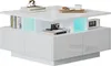 Sweiko salontafel, 70x70x40 cm, voor de woonkamer, Productafbeelding-voorbeeld 12