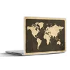 MuchoWow® Laptop Aufkleber Sticker Cover Weltkarte - Produktbild-Vorschau 1