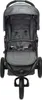 A front view of a gray stroller on a white background. Náhľad obrázku produktu
