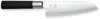 A Santoku knife with a black handle and a silver blade, shown against a white background. Náhľad obrázku produktu