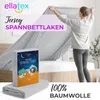 EllaTex Jersey Kinder Spannbettlaken 70x140 Baumwolle – Produktbild-Vorschau 2