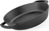 Ø36 cm Bratpfanne Gusseisen 8 cm hoch Schmortopf zwei Produktbild-Vorschau 4