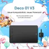 XPPen Deco 01v3 Grafiktablett, 10*6,25 Zoll Stifttablett Produktbild-Vorschau 2