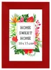 MG Design Set aus 3 Rot Bilderrahmen A6 10 x 15 cm - Aus Produktbild-Vorschau 2