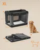 Feandrea Hundebox faltbar, 91,4 cm Transportbox für große Produktbild-Vorschau 7
