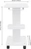 Beauty Salon Wagen - Kosmetik Rollwagen - 360° drehbare Produktbild-Vorschau 6