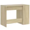 vidaXL Stôl Sonoma dub 102x50x75 cm materiál na báze dreva Náhľad obrázku produktu 5
