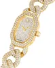 Swarovski Uhr Uni Dextera Chain Gold‑Tone Kristall‑Bracelet Produktbild-Vorschau 4