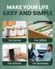 Phomemo 5 Packungen 12mm Papier-Etikettenband, kompatibel Produktbild-Vorschau 5