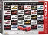 Chevrolet Corvette - Evolution - 1000 Teile Puzzle im Produktbild-Vorschau 1