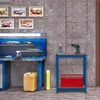 Relaxdays Schwerlastregal, HBT 180x70x45 cm, 500 kg, Stahl Produktbild-Vorschau 2