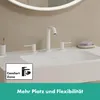 Dreiloch-Waschtischmischer Tecturis S ComfortZone 150, mit Produktbild-Vorschau 11