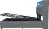 Merax Polsterbett 160x200 cm mit LED, USB, Doppelbett mit Produktbild-Vorschau 9