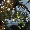 LED světelný řetěz – 10x párty žárovky čiré, 5 m, venkovní i vnitřní, teplá bílá Voir les images du produit