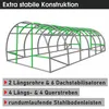 BRAST Gewächshaus Foliengewächshaus mit Stahlfundament | Produktbild-Vorschau 10