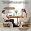 HOMCOM Křeslo Otočné, výškově nastavitelné, lounge křeslo s Náhled obrázku produktu 7