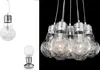 Hängeleuchte Modern Metall Transparent 1 Leuchte E27 Klein Produktbild-Vorschau 3