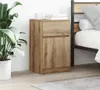 vidaXL Nachttisch Artisan-Eiche 39x35x65 cm Holzwerkstoff Produktbild-Vorschau 1