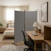 vidaXL 2-dielny paraván antracit 175x180 cm látka Náhľad obrázku produktu 2