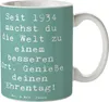 Mr. & Mrs. Panda Teetasse Spruch 1934 Geburtstag - Produktbild-Vorschau 1