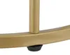 Table d'appoint Relaxdays aspect marbre, 2 étagères, pour Voir les images du produit 8