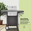HEINRICHS Gasgrill, Grillwagen, 2Flächen Brenner aus Produktbild-Vorschau 5